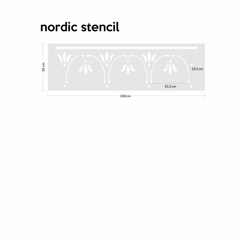 nordic stencil, stencil, šabloon, trafarett, sabloon, zabloon,
