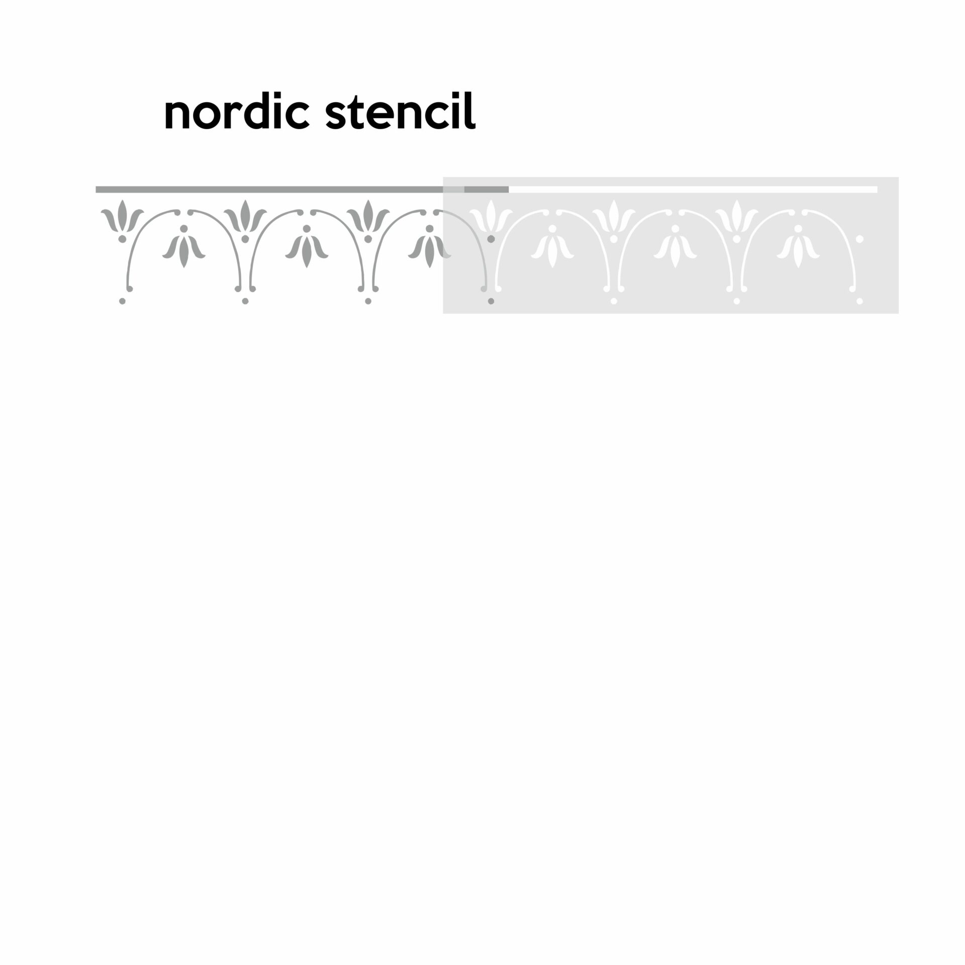 nordic stencil, stencil, šabloon, trafarett, sabloon, zabloon,