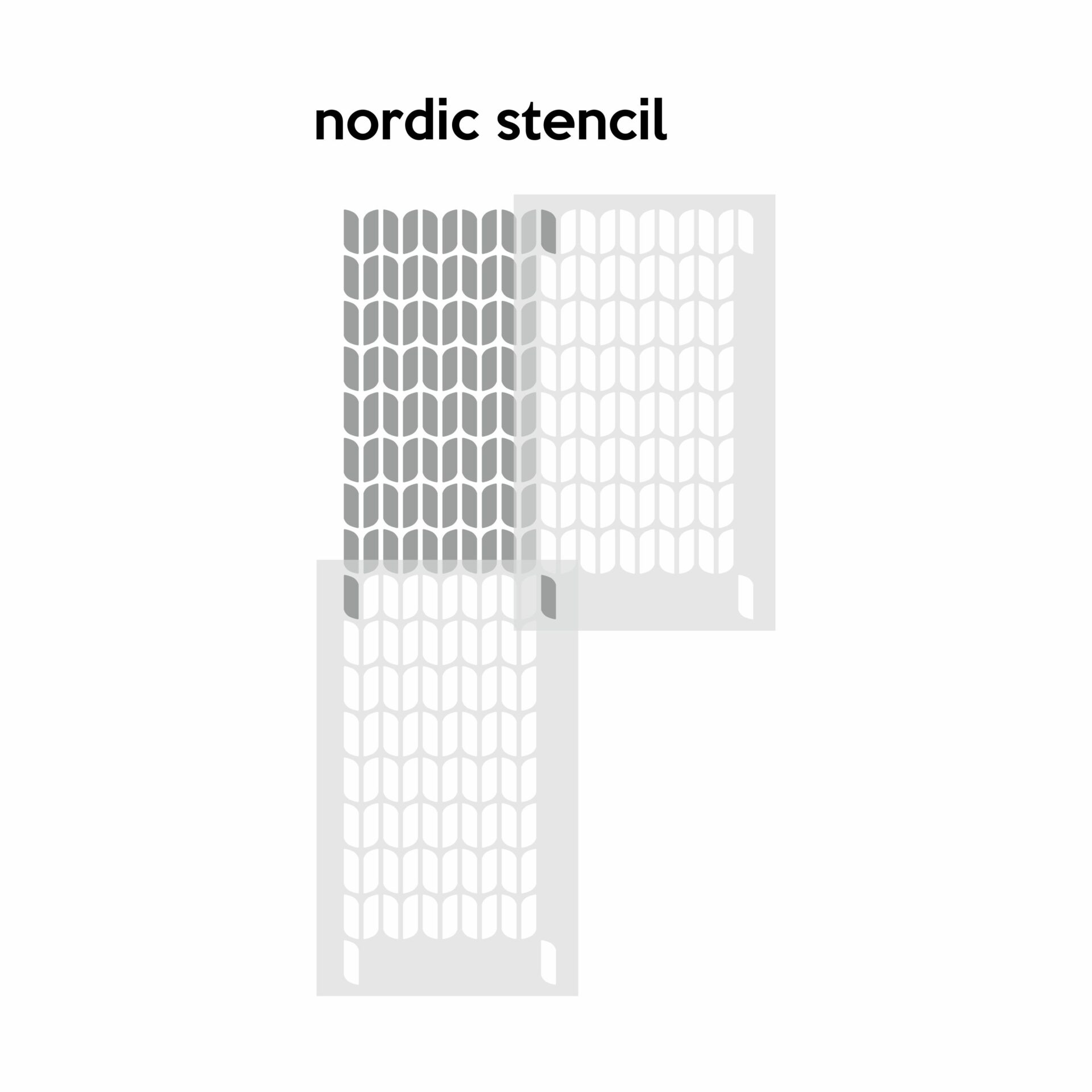 nordic stencil, šabloon,sabloon, trafarett, stencil,