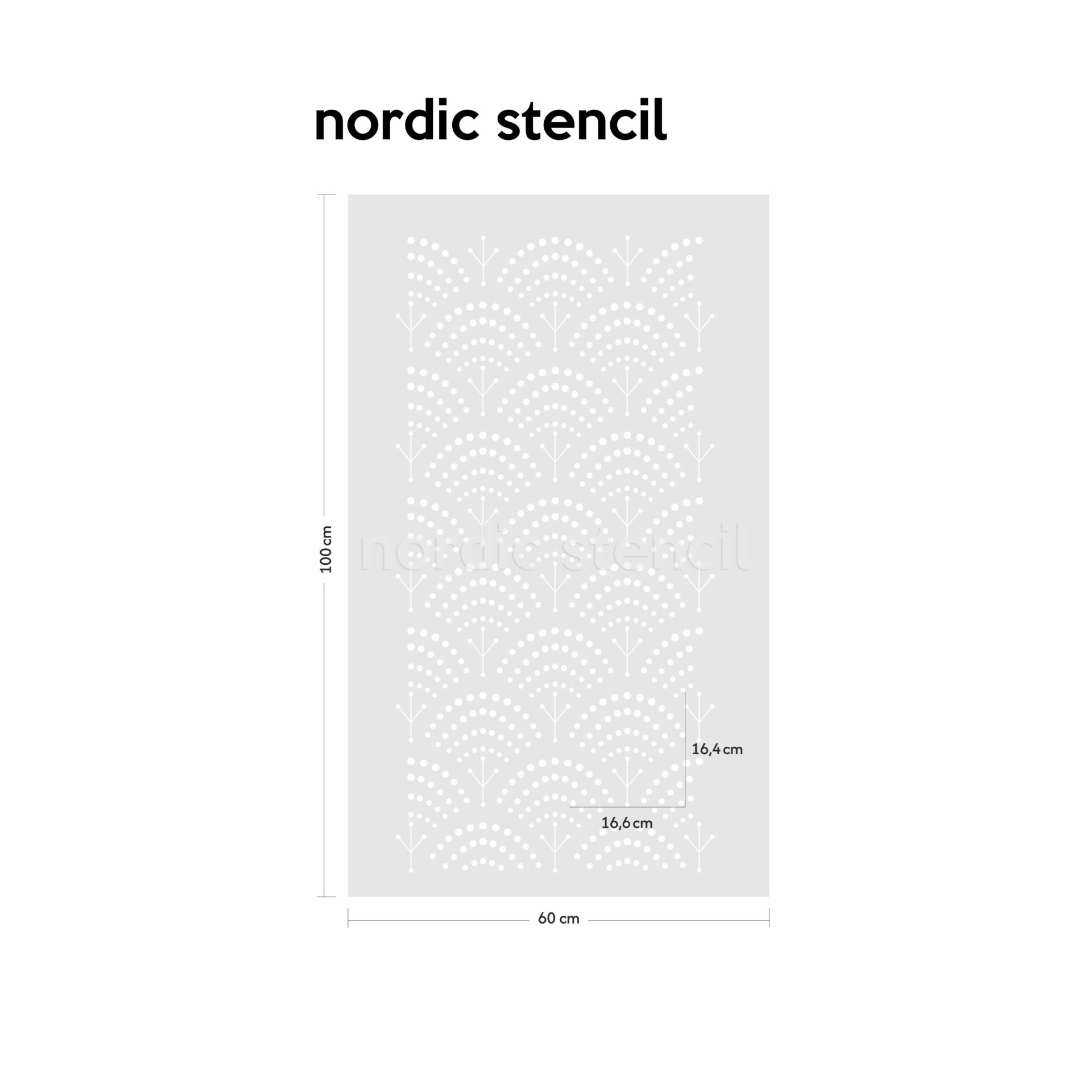 nordic stencil, stencil, šabloon, trafarett, sabloon, zabloon, seinakleepsud, seinamaaling, seinamuster, muster