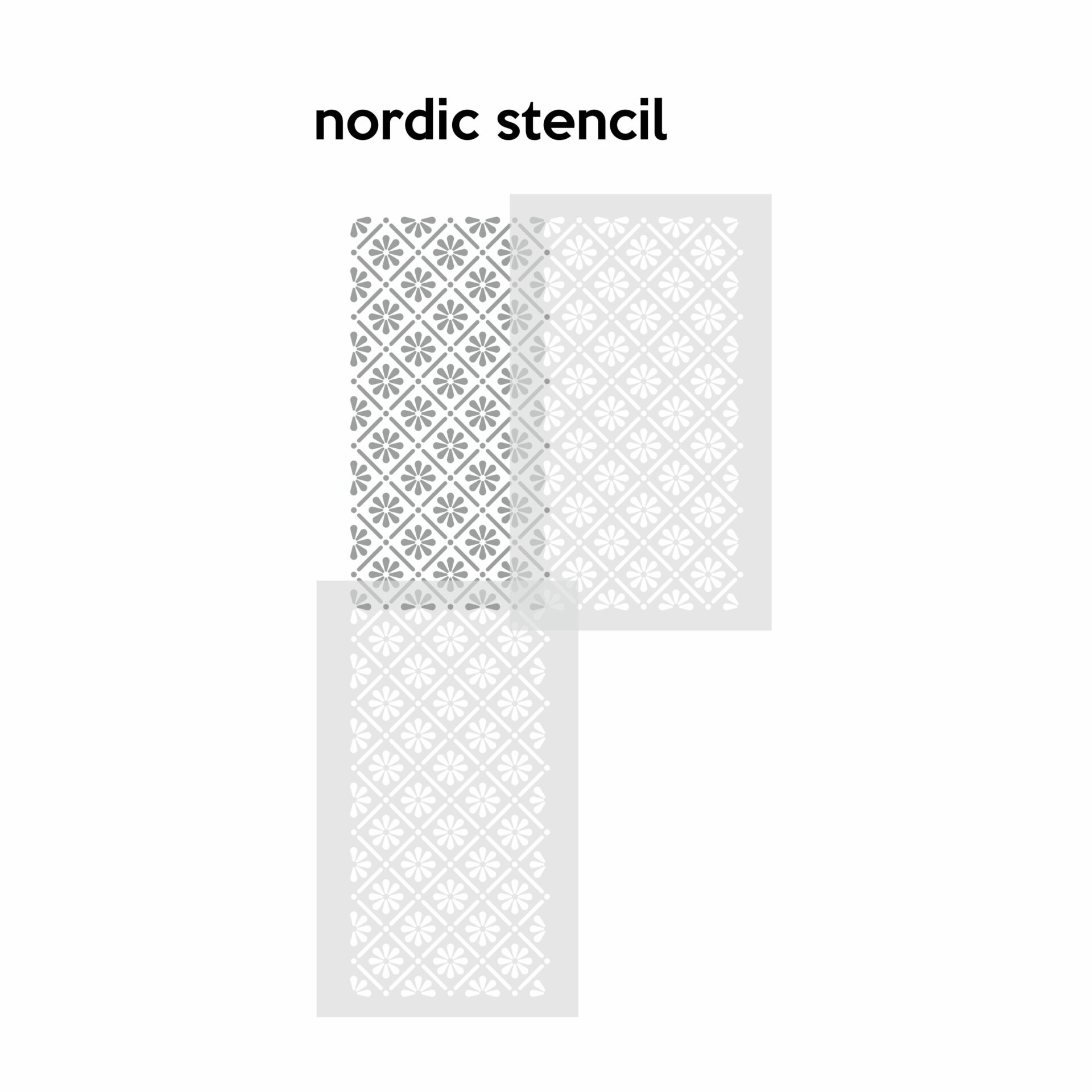 nordic stencil, stencil, šabloon, trafarett, sabloon, zabloon, seinakleepsud, seinamaaling, seinamuster, muster