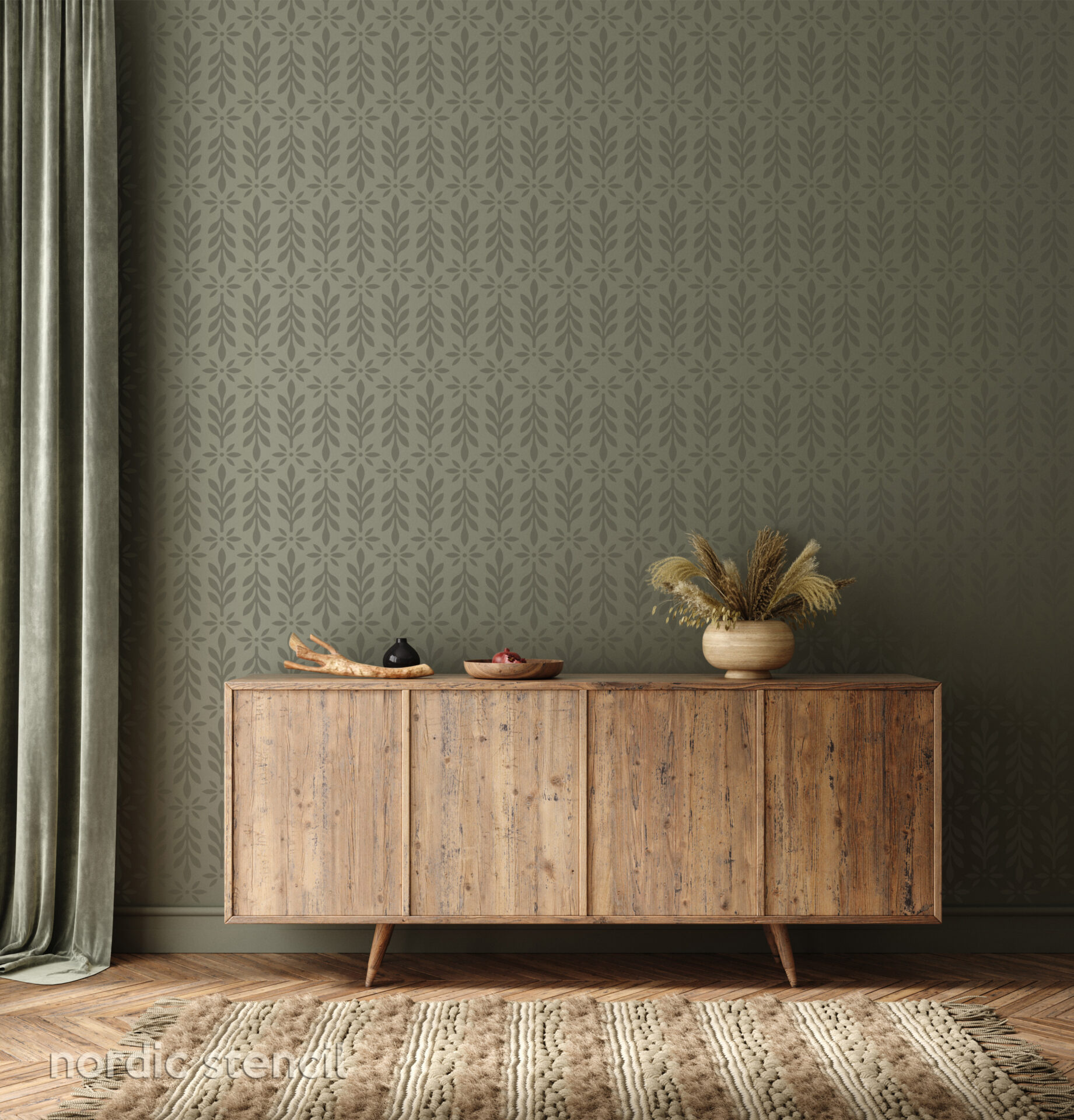 Šabloon Timeless Etno 100x60cm - Image 3