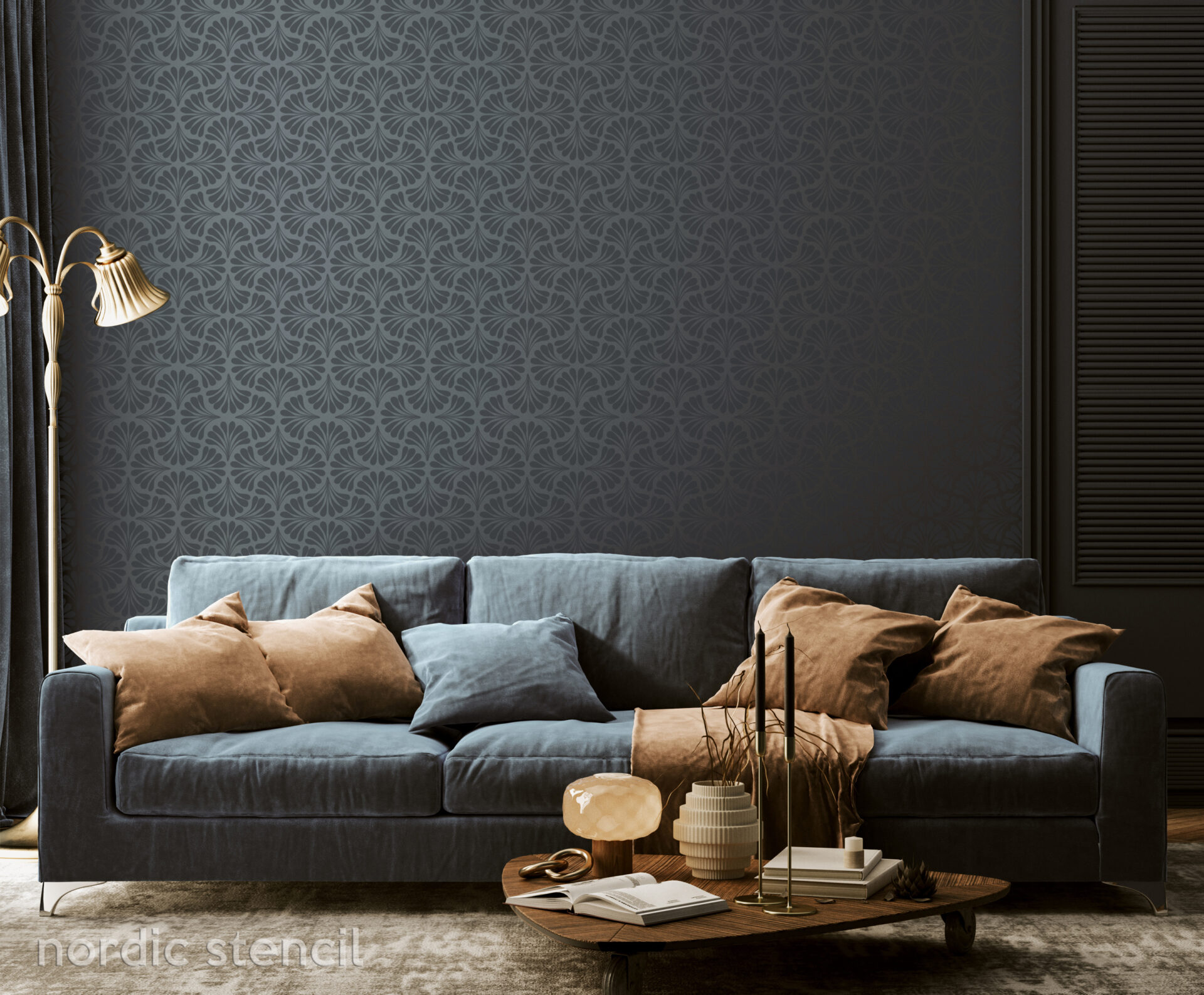 nordic stencil, stencil, šabloon, trafarett, sabloon, zabloon, seinakleepsud, seinamaaling